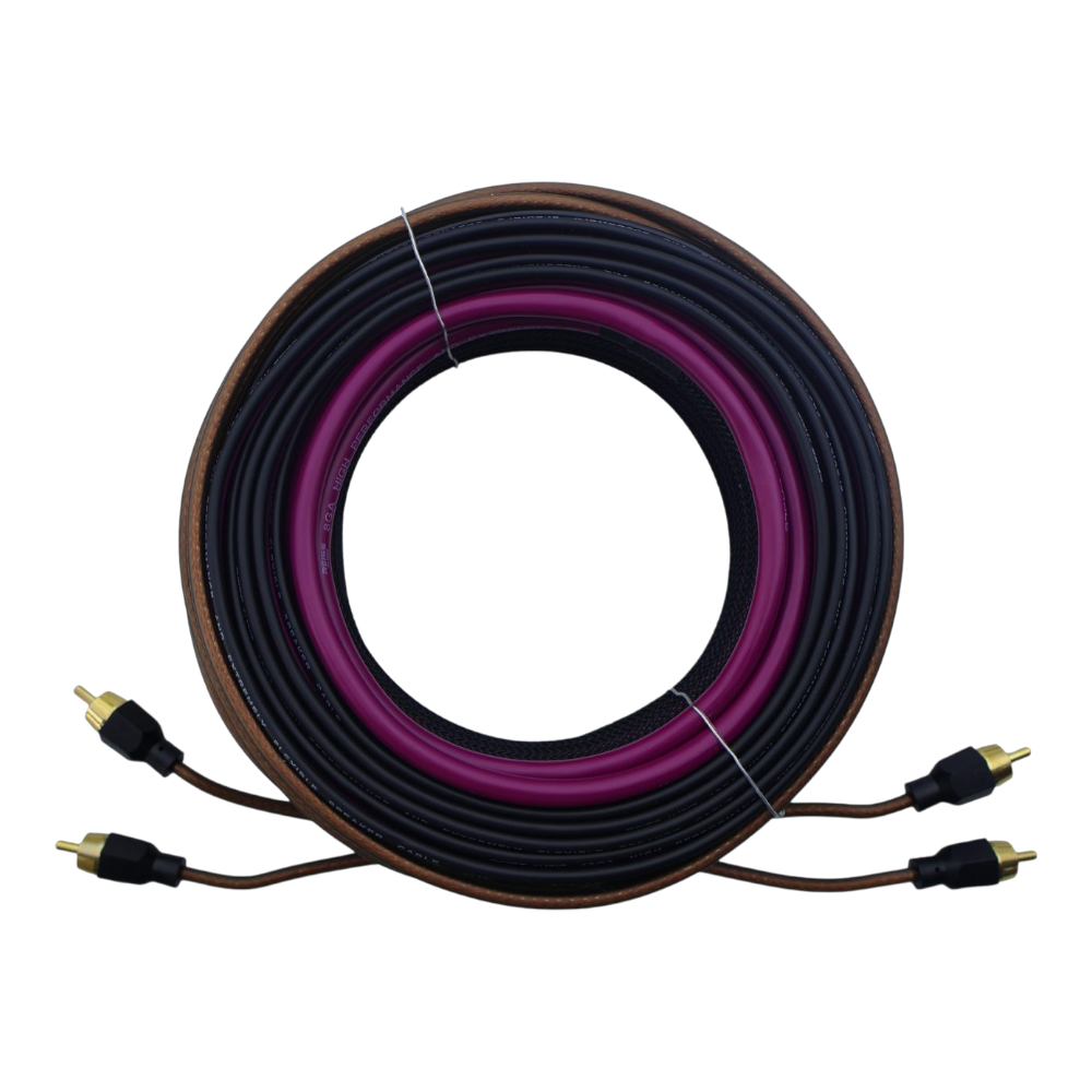 KIT DE CABLE PARA AMPLIFICADOR - REISS AUDIO - CALIBRE 4 - COBRE - 9