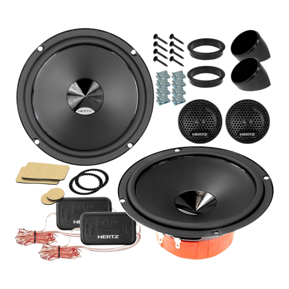 COMBO PARLANTES BOCINAS HERTZ - DIECI - DSK165.3 + DCK165.3 - 4