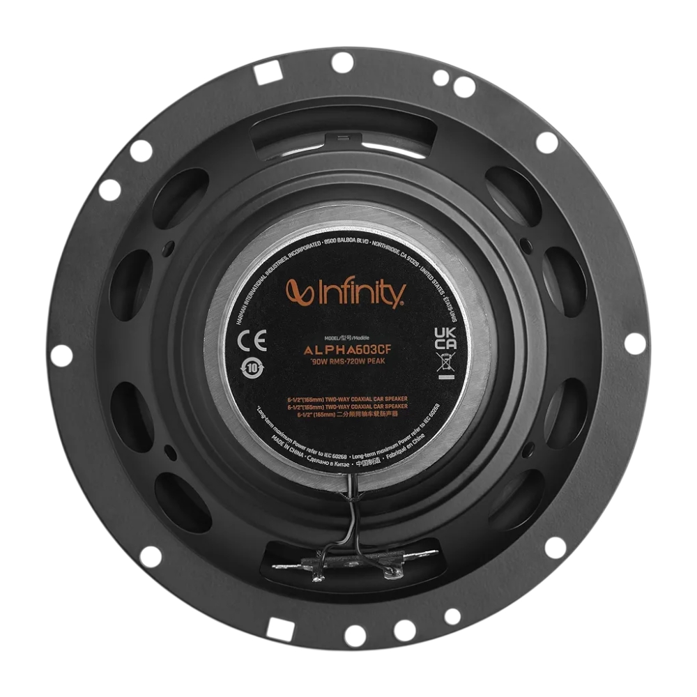 PARLANTES BOCINAS COMPONENTES INFINITY ALPHA 603CF - 720W A 90RMS - 8