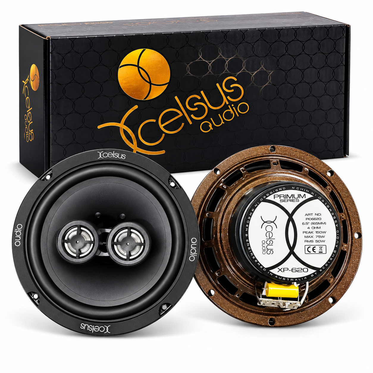 COMBO PARLANTE + COMPONENTE - XCELSUS XP620 + REISS AUDIO RS-VP6 - 6