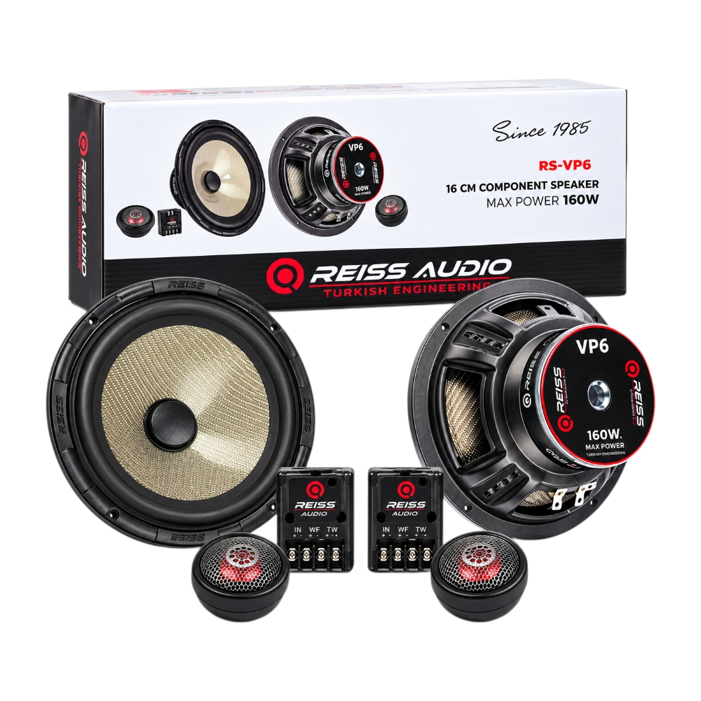PARLANTES BOCINAS COMPONENTES REISS AUDIO RS-VP6 - 160W - 1