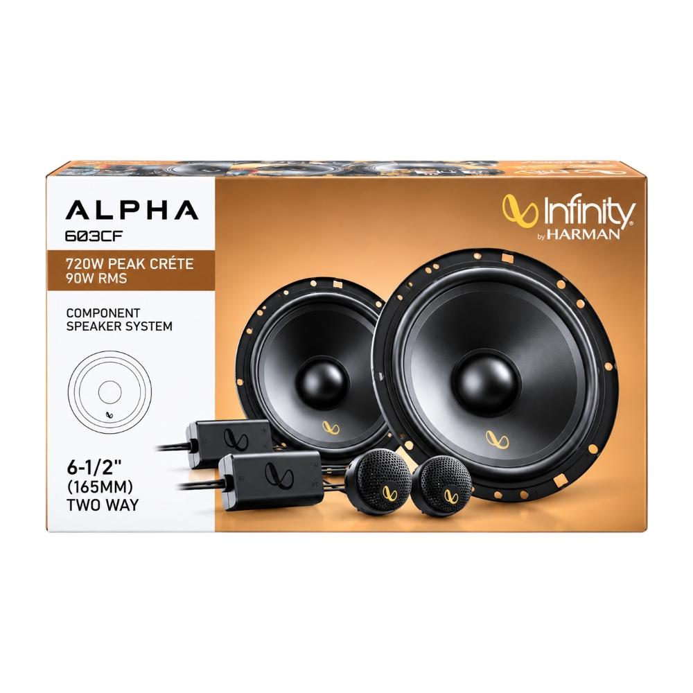 COMBO PARLANTE + COMPONENTE - INFINITY ALPHA 603M + 603CF - 3
