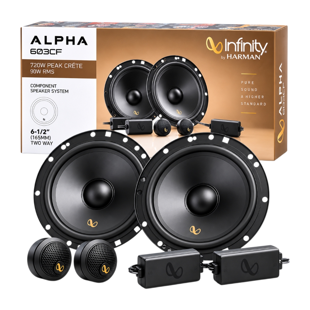 COMBO PARLANTE + COMPONENTE - INFINITY ALPHA 603M + 603CF - 5