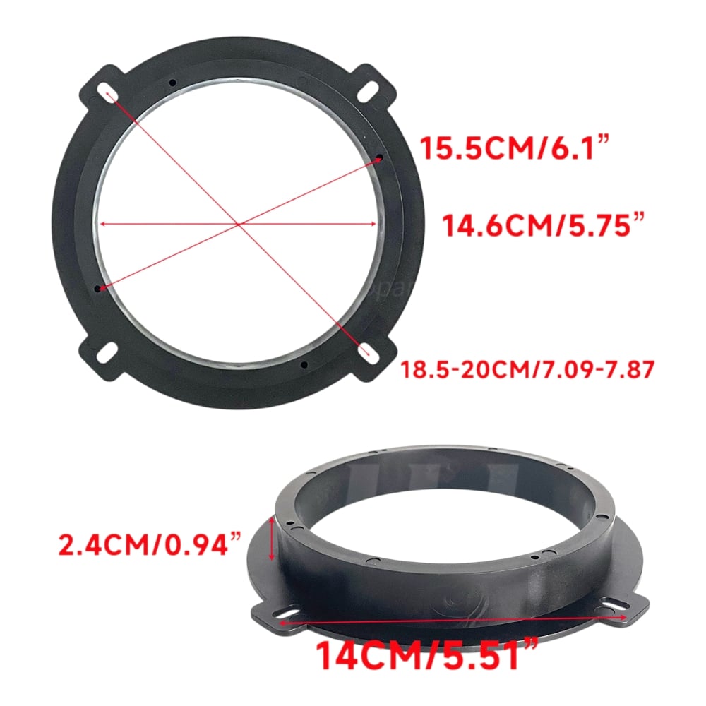 BASE SUPLE PARA PARLANTE 6.5' APTO PARA HYUNDAI, KIA - 2