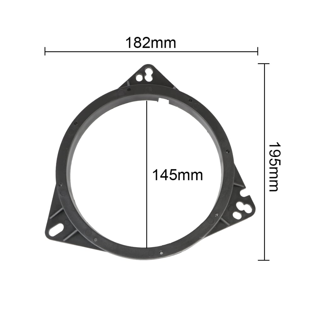 BASE SUPLE PARA PARLANTE 6.5' APTO PARA  TOYOTA, BYD,NISSAN,GREAT WALLL,ETC - 2
