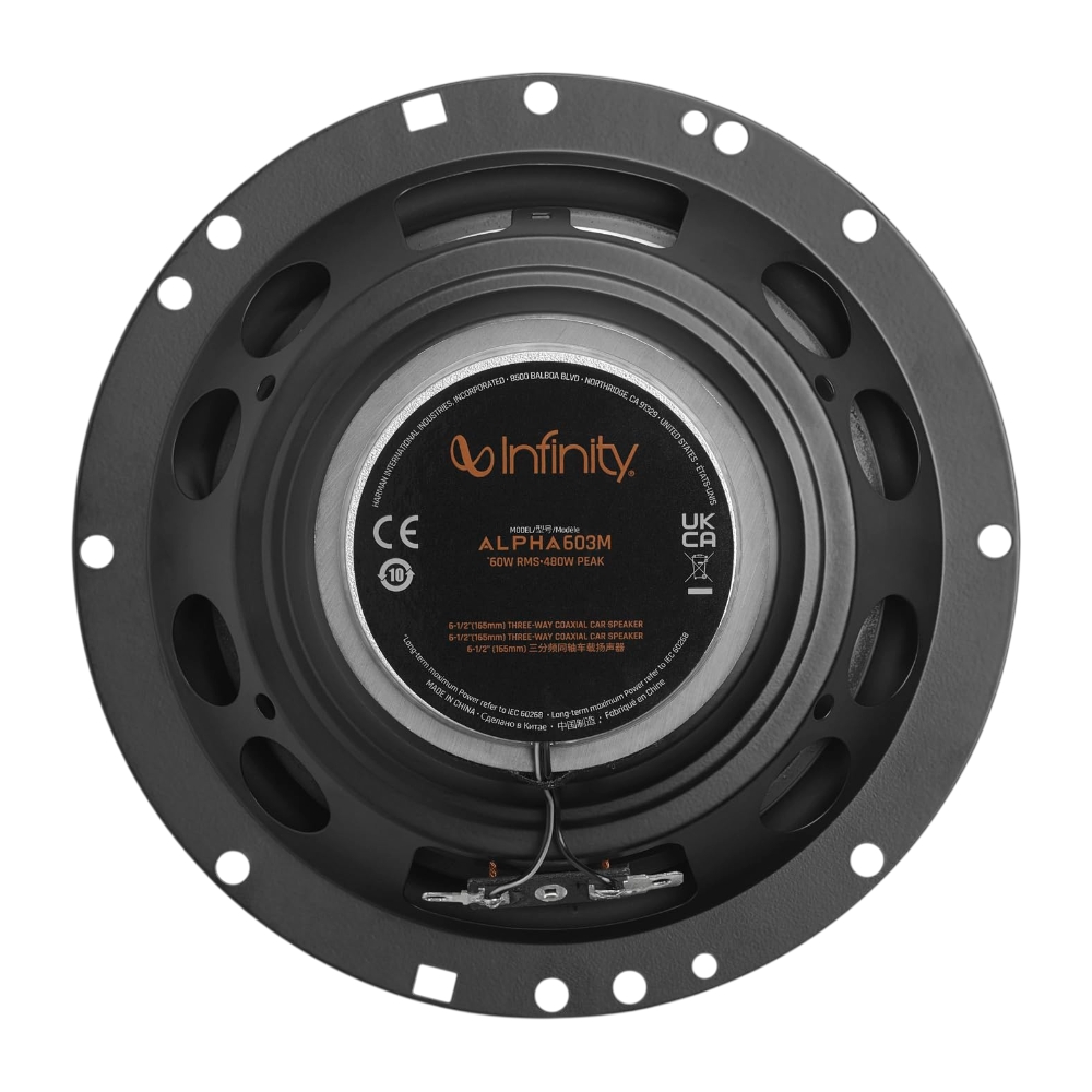 PARLANTES BOCINAS INFINITY ALPHA 603M - 480W A 60RMS - 5