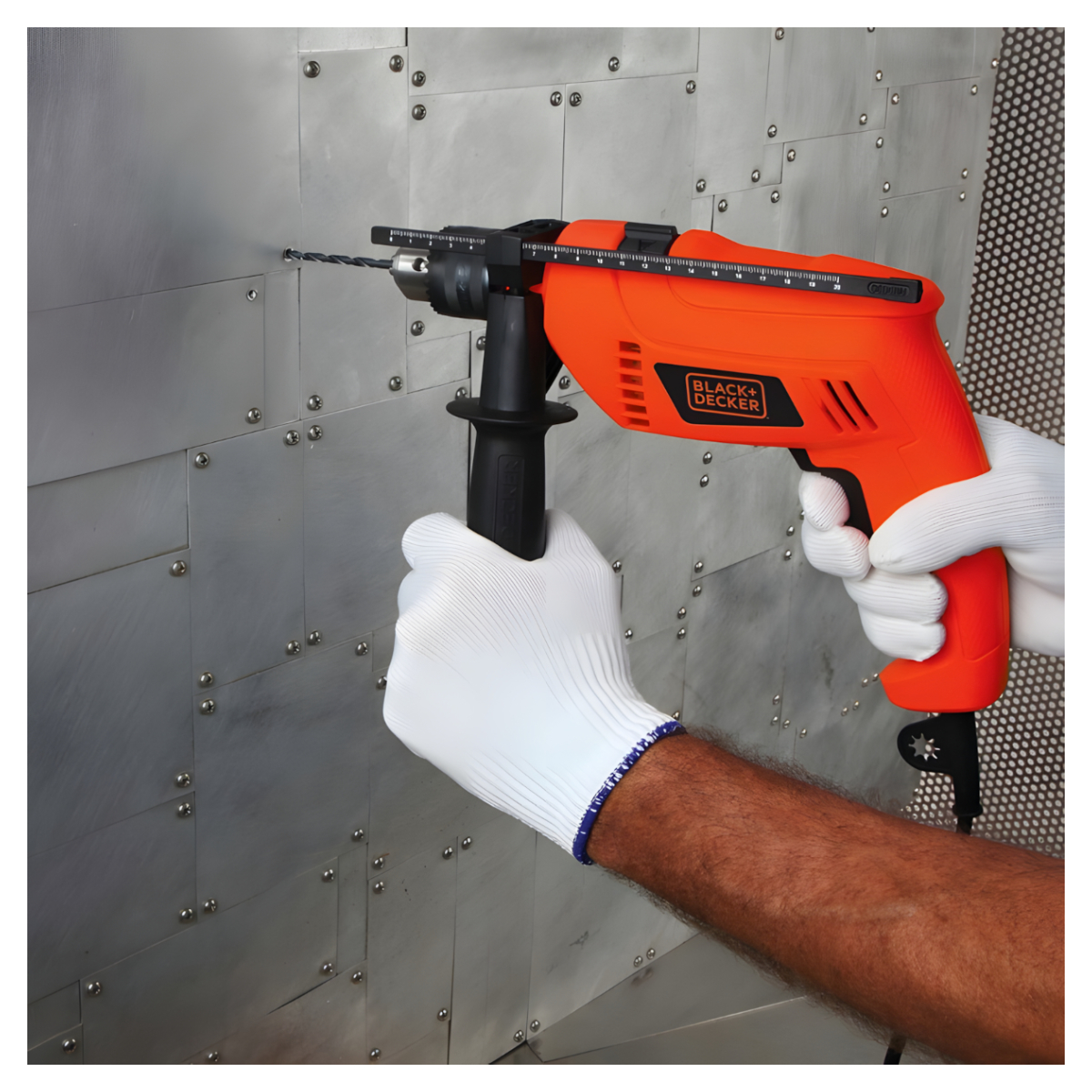 TALADRO PERCUTOR 1/2 PRO 550W BLACK Y DECKER HD555-B2 - 5