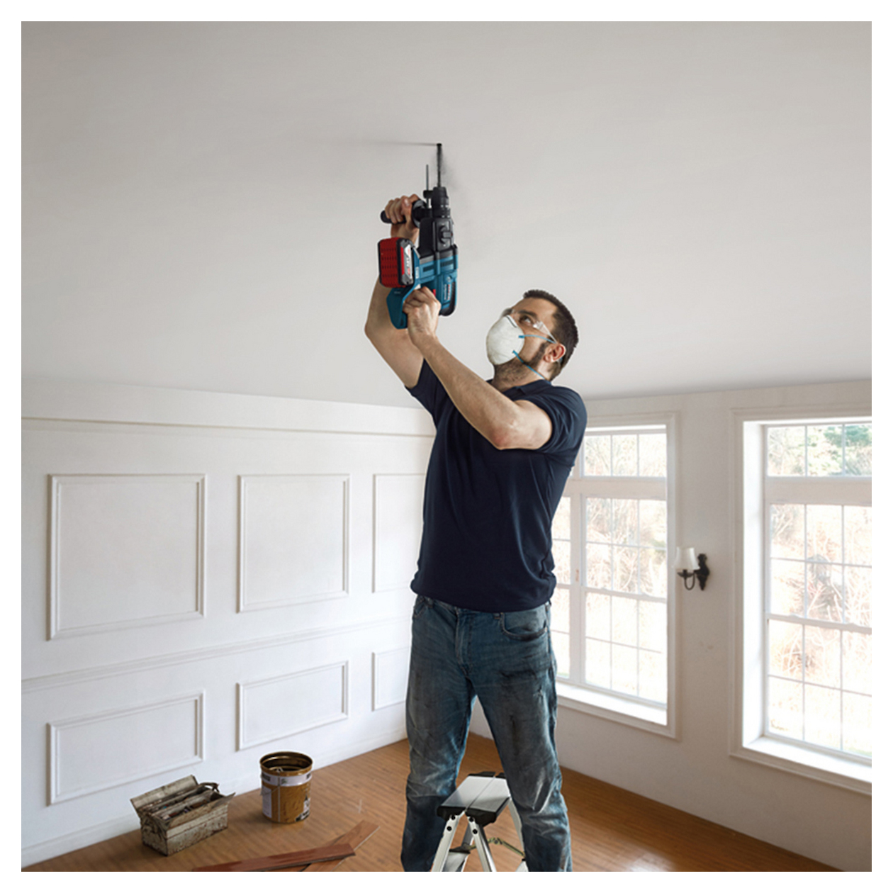 ROTOMARTILLO 18V BRUSHLESS 2J BARETOOL BOSCH GBH 180-LI - 5