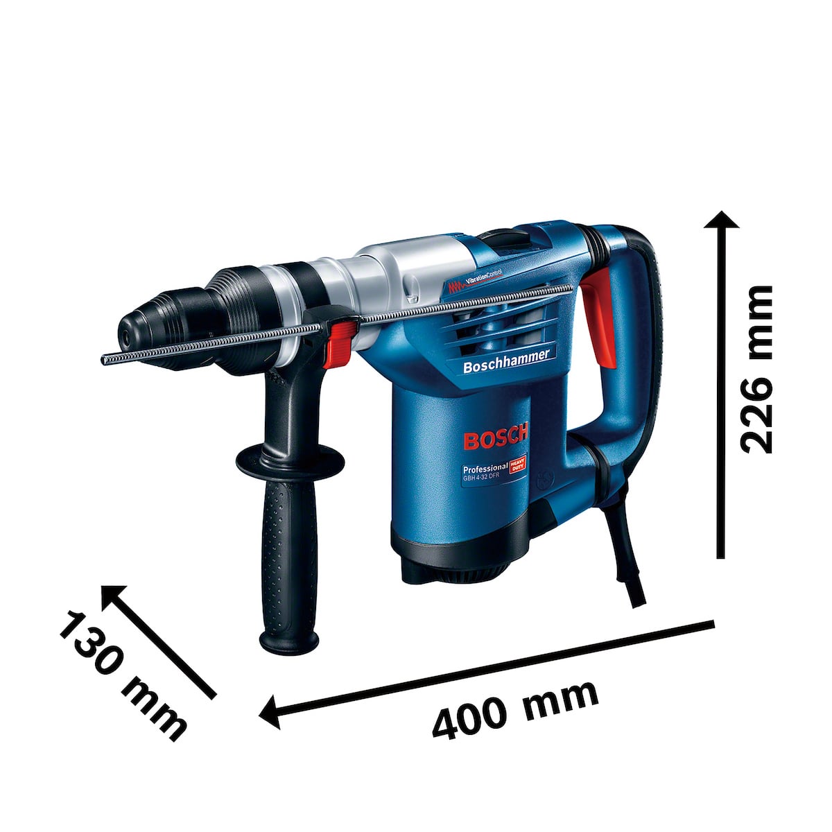 ROTOMARTILLO SDS PLUS 900W 4.2 JOULES BOSCH GBH 4-32 DFR - 5