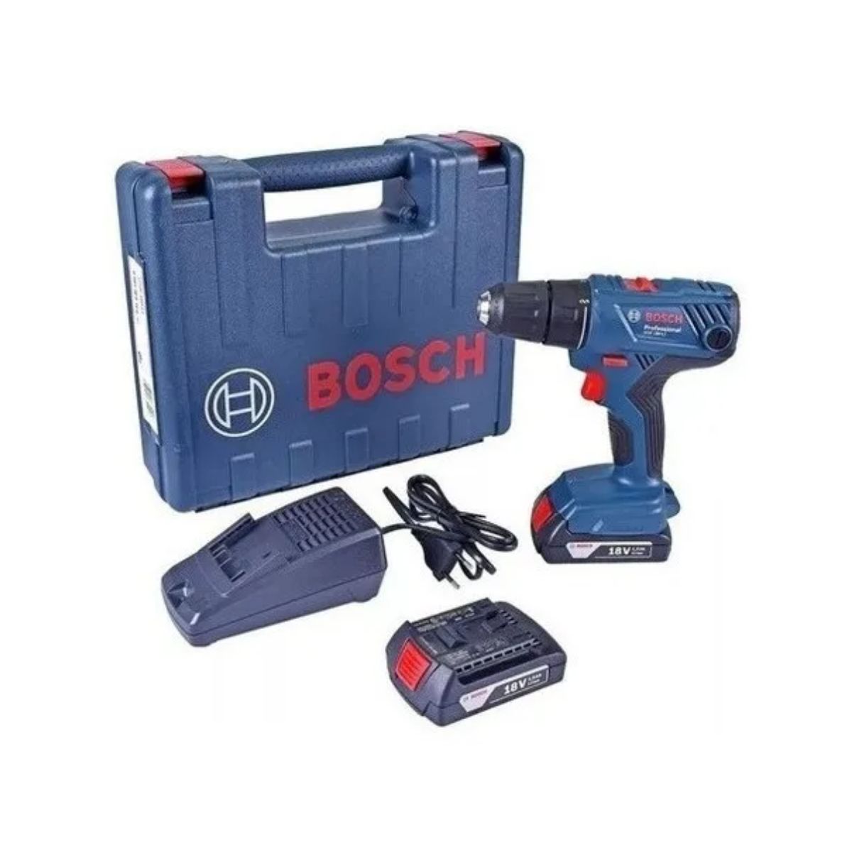 TALADRO ATORNILLADOR 1/2'' +2 BAT. + CARG. BOSCH GSR 180-LI - 1