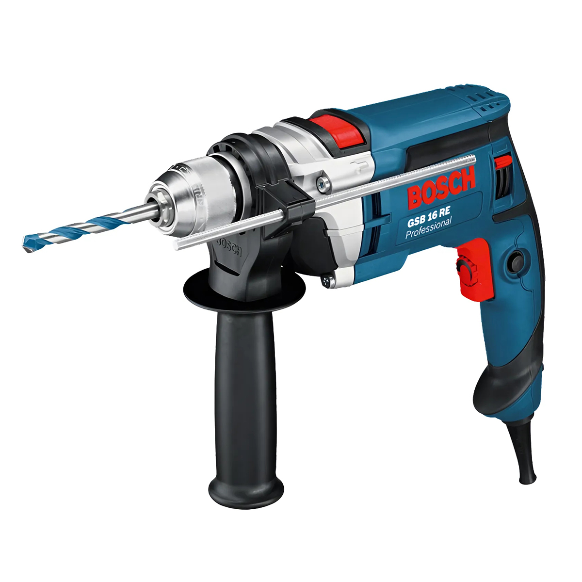 TALADRO PERCUTOR PROFESSIONAL RUSO 750W BOSCH GSB 16 RE - 1