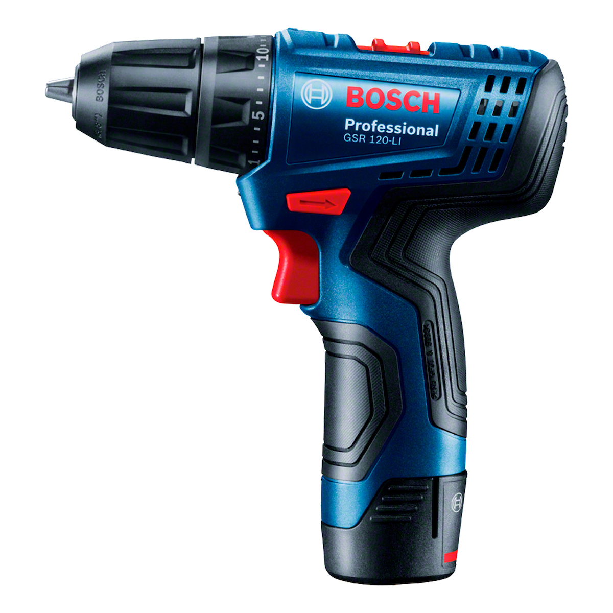 TALADRO GSR 120 LI + 2 BATERÍAS + CARGADOR + MALETA BOSCH - 3