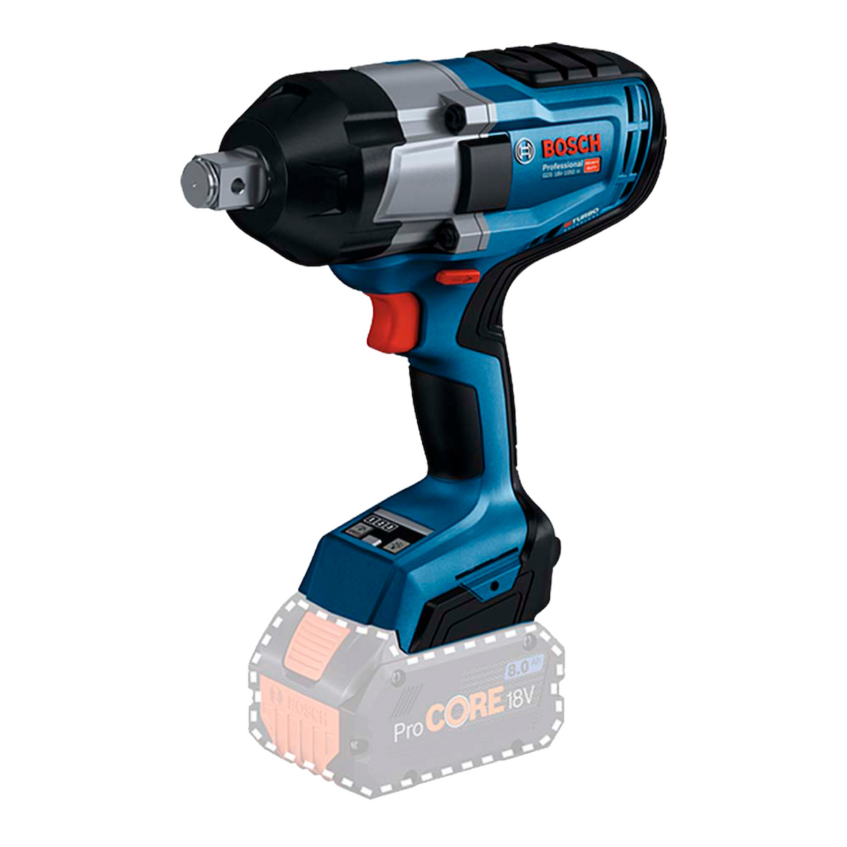 TALADRO INALÁMBRICO BOSCH GDS 18V-1050 H AZUL 18V - 1