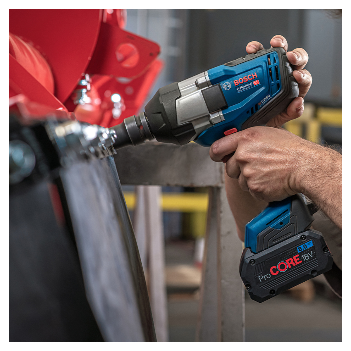 TALADRO INALÁMBRICO BOSCH GDS 18V-1050 H AZUL 18V - 5