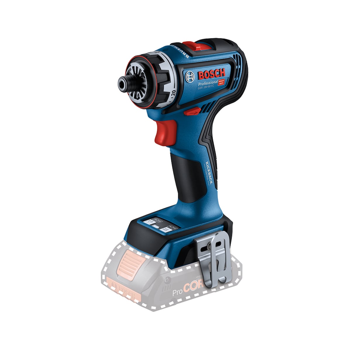 TALADRO ATORNILLADOR 1/2' 18V BRUSHLESS BOSCH GSR 18V-90 FC - 3