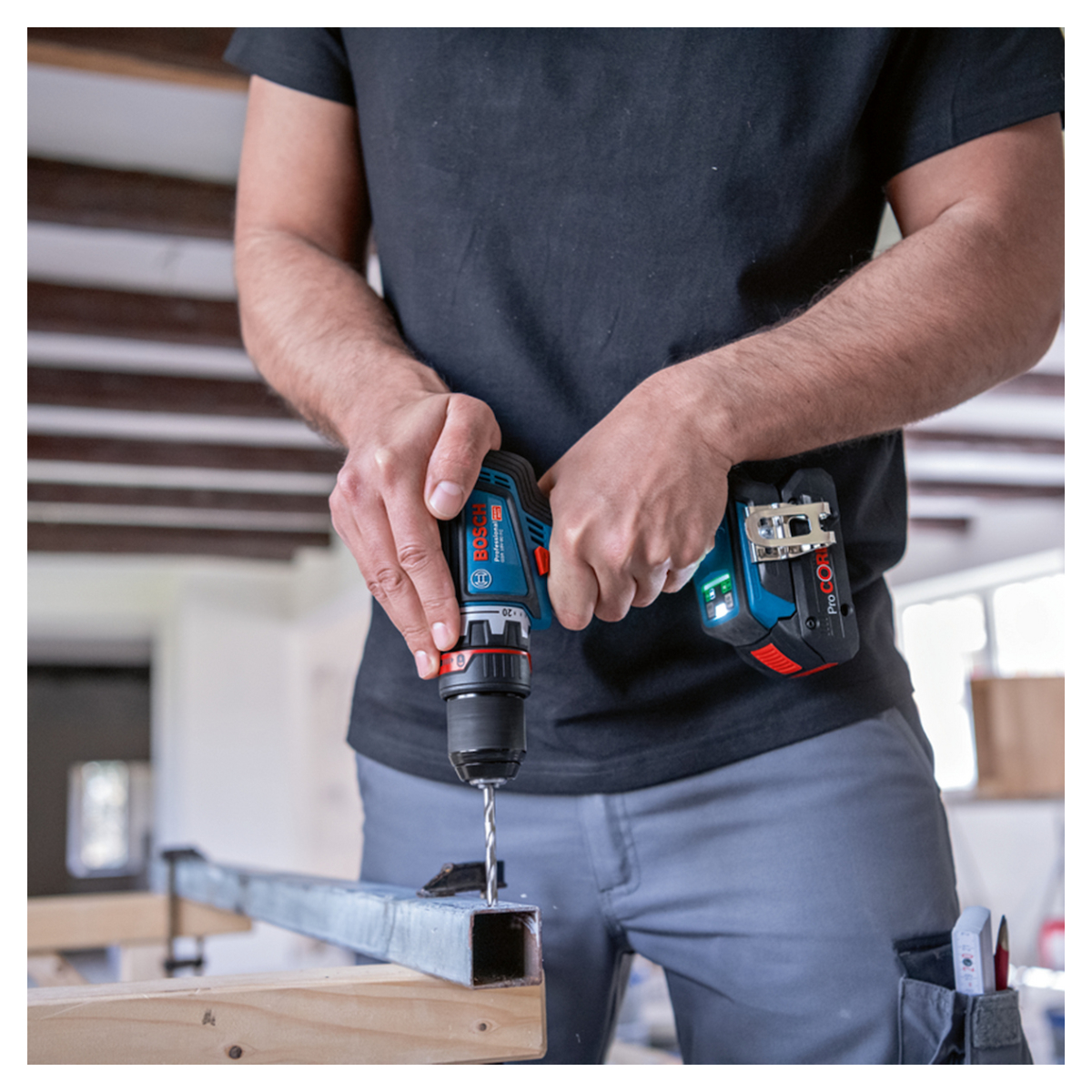 TALADRO ATORNILLADOR 1/2' 18V BRUSHLESS BOSCH GSR 18V-90 FC - 9