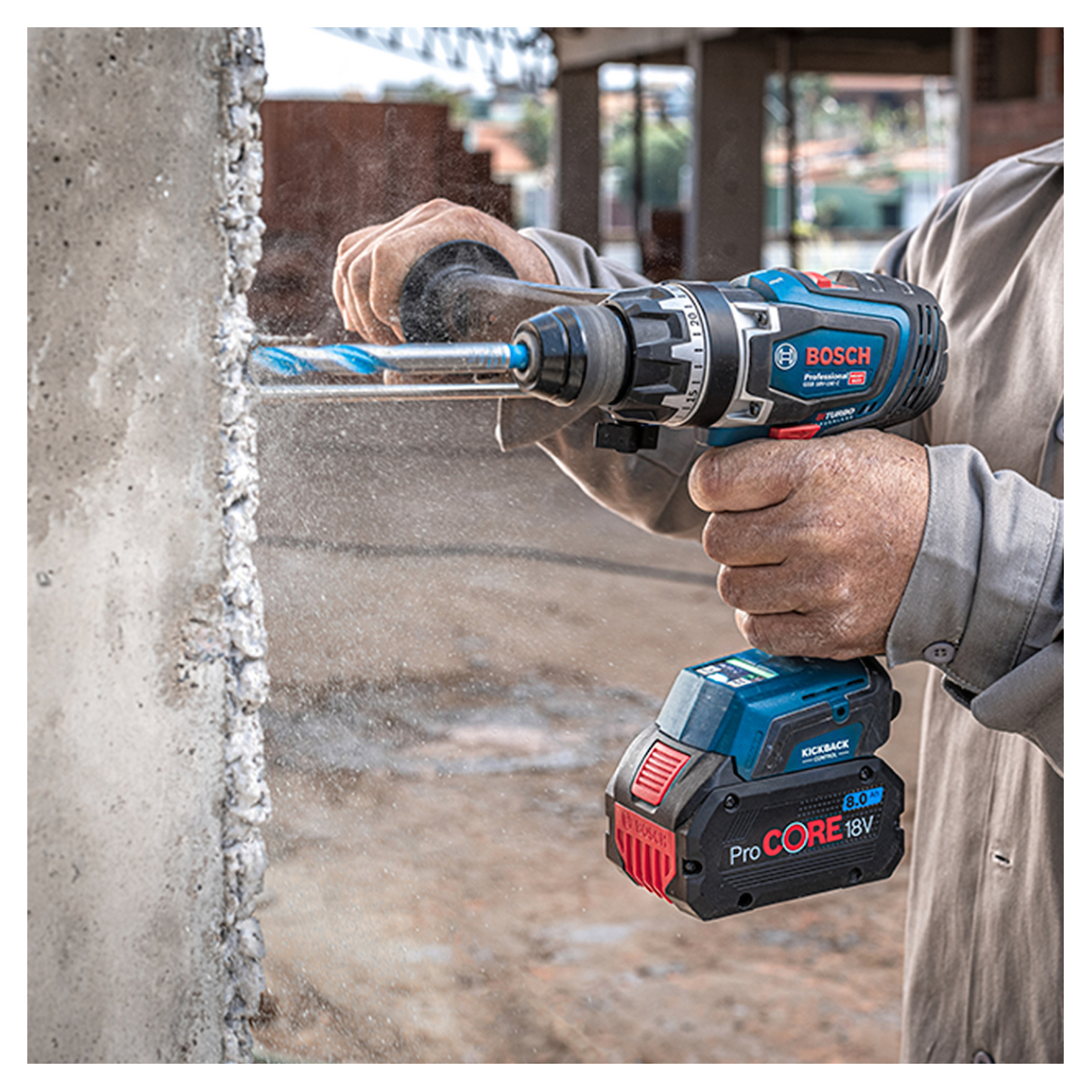 TALADRO PERCUTOR 1/2 18V BITURBO 150NM BOSCH GSB 18V-150 C - 2