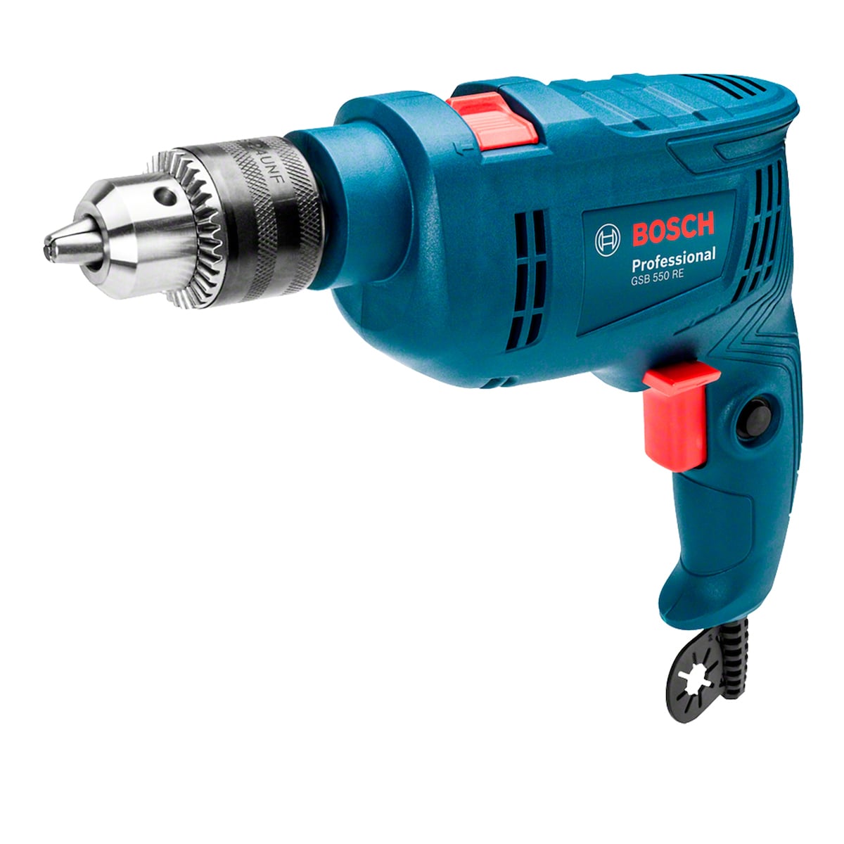 TALADRO PERCUTOR GSB 550 RE (CC) + SET 34 ACCESORIOS BOSCH - 2