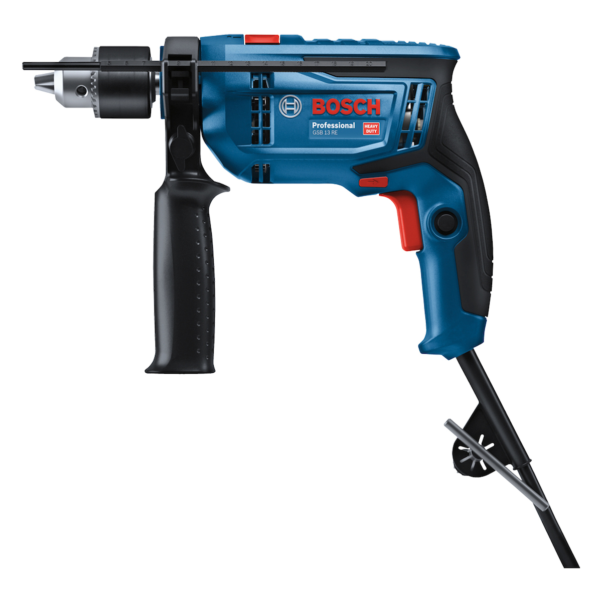 TALADRO PERCUTOR 1/2'' 750W + KIT 5 BROCAS BOSCH GSB 13 RE - 3