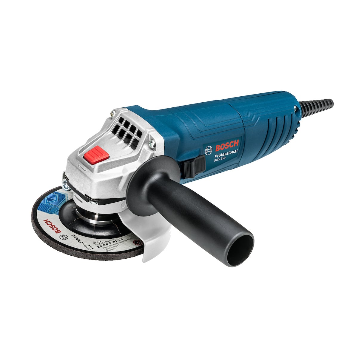 MINI AMOLADORA ANGULAR 4 1/2'' 850W BOSCH GWS 850 (CC) - 1
