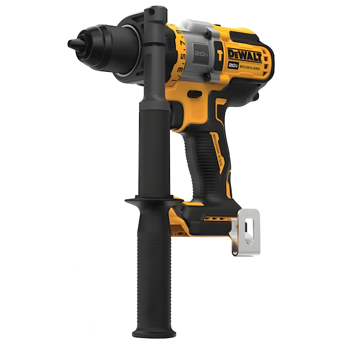 TALADRO PERCUTOR 1/2 20V XR 112 NM BARETOOL DEWALT DCD999B - 1