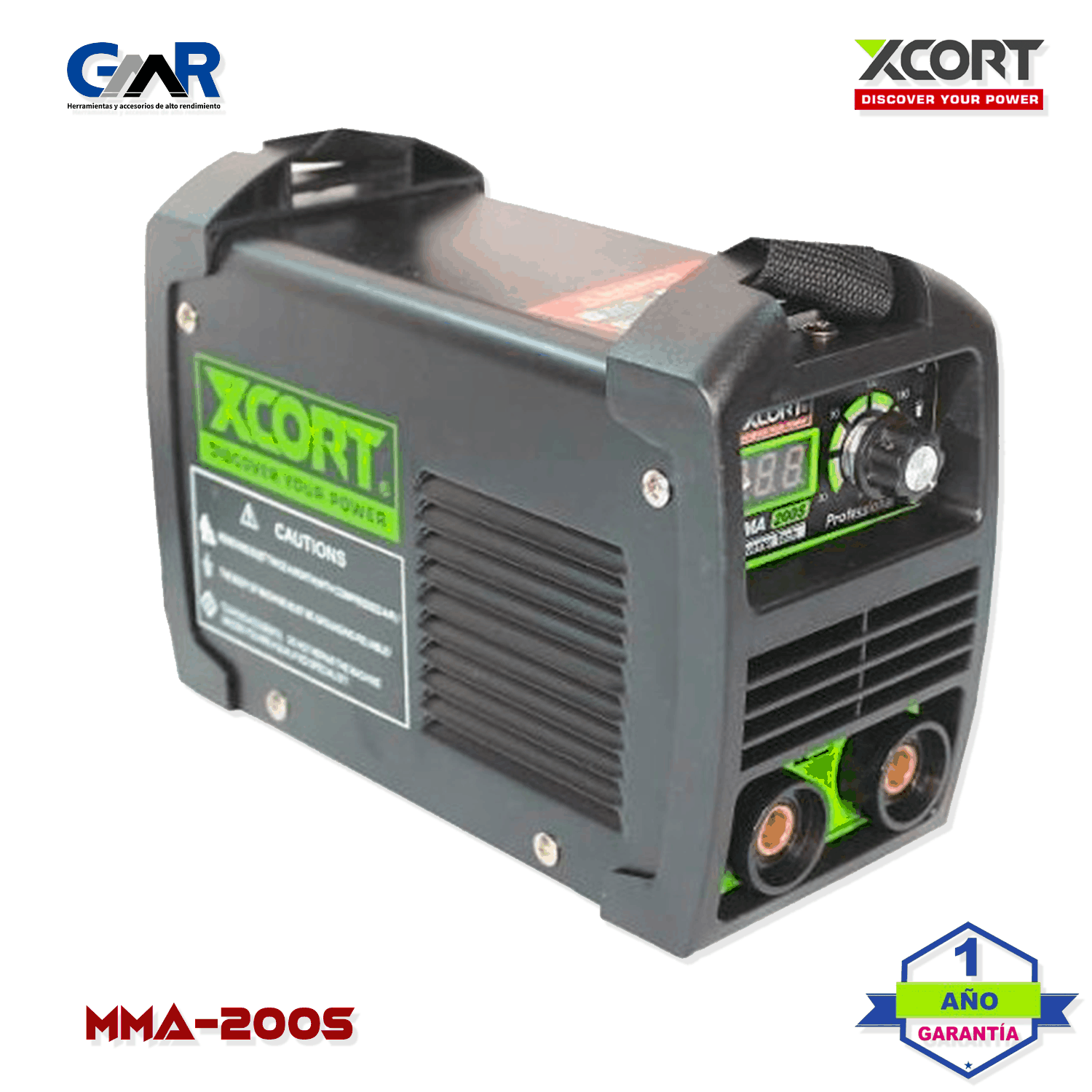 MÁQUINA DE SOLDAR MMA 200AMP XCORT MMA-200S - 1
