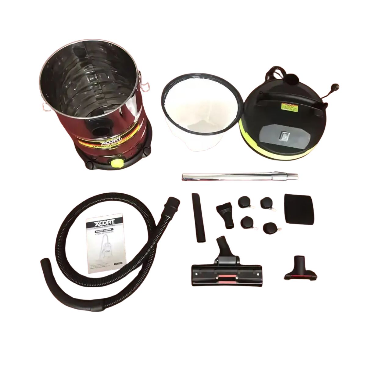 ASPIRADORA DOBLE FUNCIÓN SECO HÚMEDO 2000W CAP. 30 LITROS CON SOCKET XCORT XVC02-30W - 3