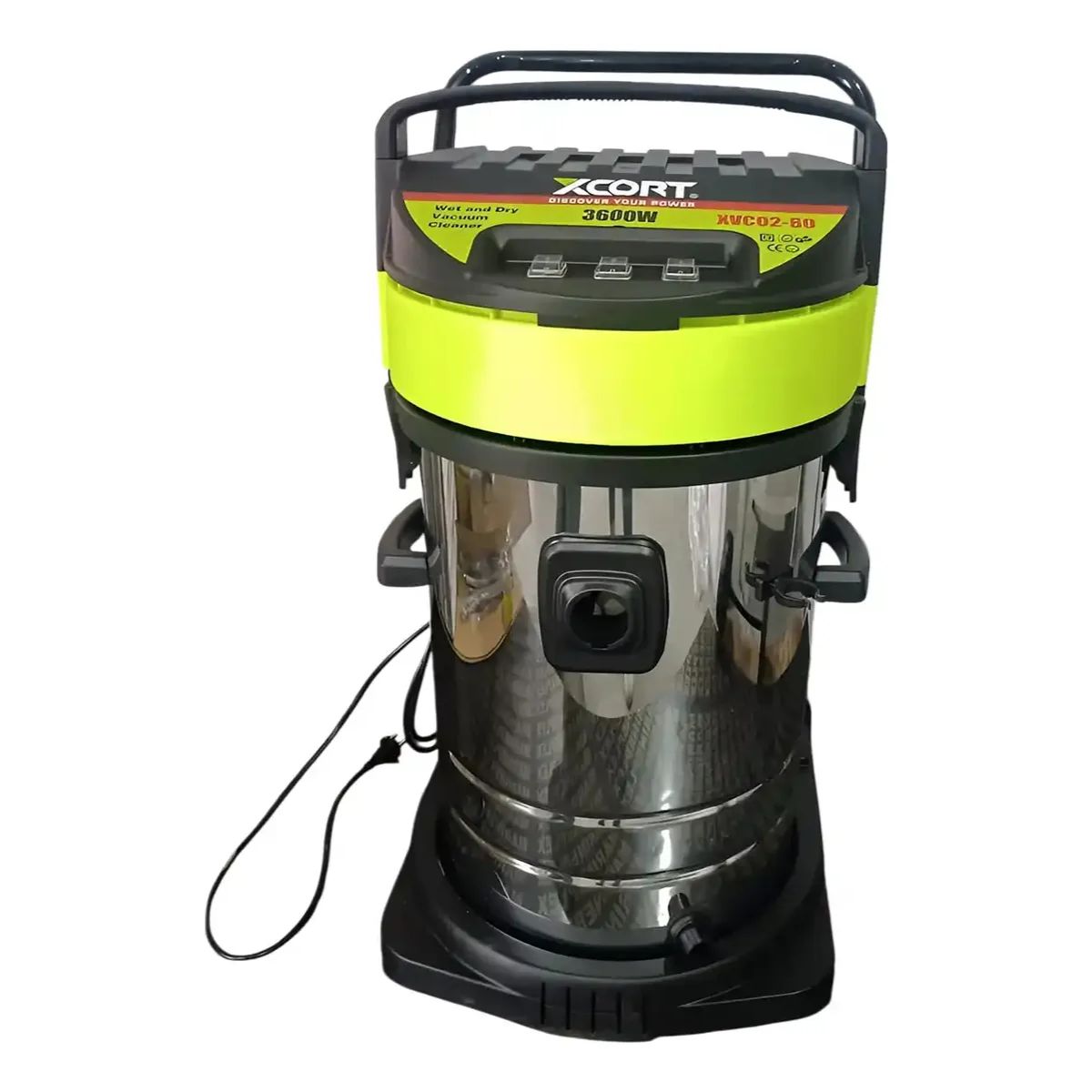 ASPIRADORA SECO/HÚMEDO 3600W 80L XCORT XVC02-80 - 2
