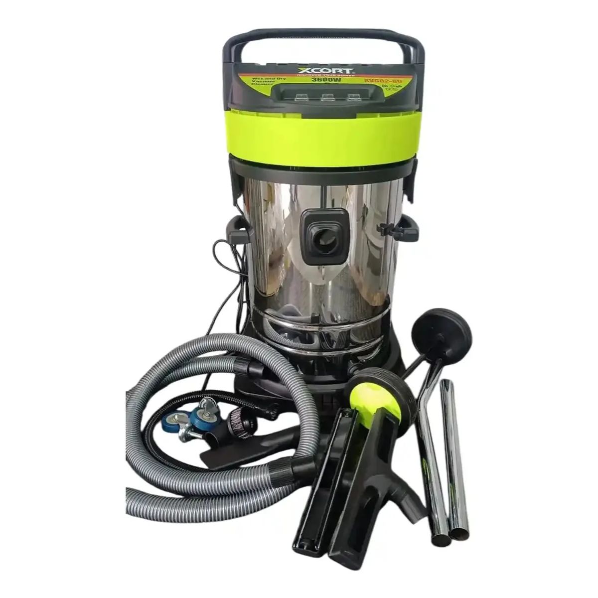 ASPIRADORA SECO/HÚMEDO 3600W 80L XCORT XVC02-80 - 4