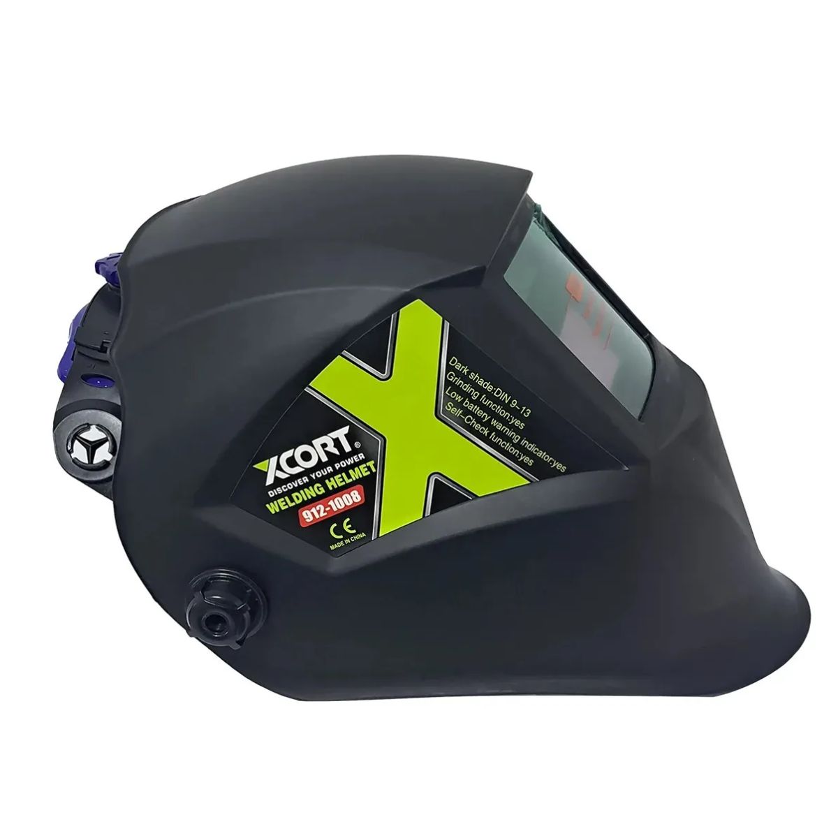 MÁQUINA DE SOLDAR MMA 200A CON CARETA FOTOSENSIBLE XCORT - 2