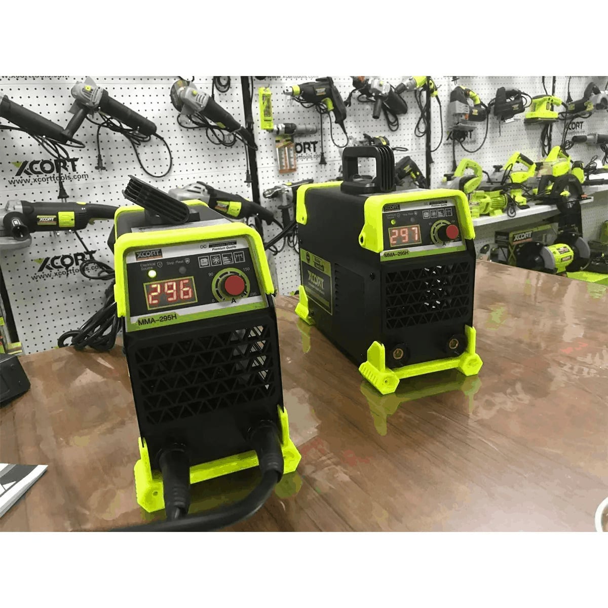 MÁQUINA DE SOLDAR INVERSOR 295 AMP IGBT XCORT MMA-295H - 4