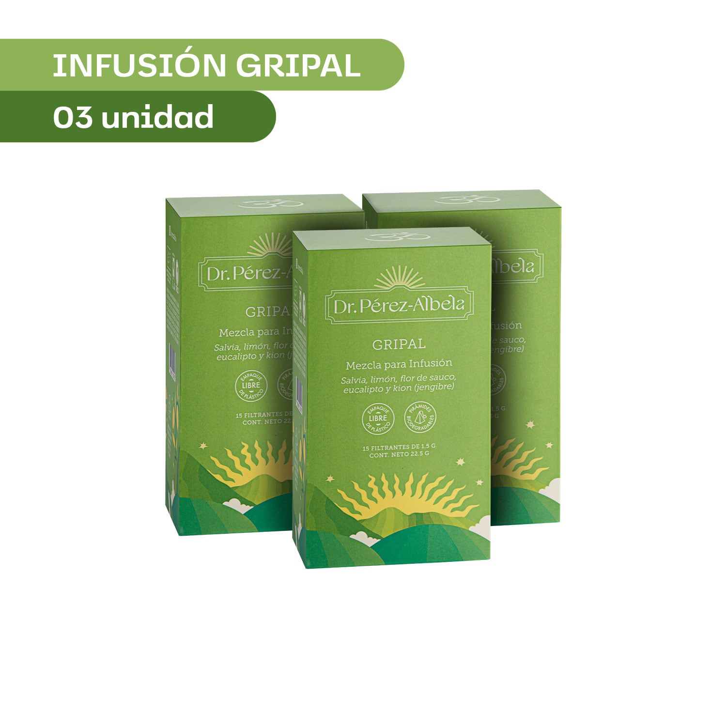INFUSIÓN GRIPAL CAJA 15 UND PACK X3 - 2