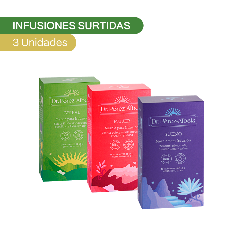 INFUSIÓN 3 CAJAS X 15 UND (1 SUEÑO + 1 MUJER + 1 GRIPAL) - 1