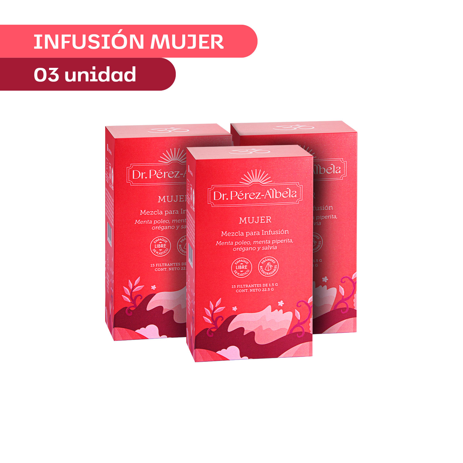 INFUSIÓN CAJA 15 UND MUJER PACK X3 - 2