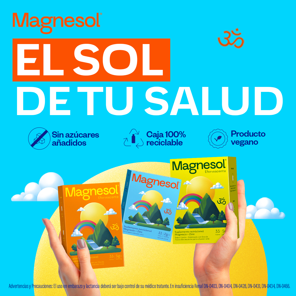 SUPLEMENTOS MAGNESOL SURTIDO X 33 SOBRES SIXPACK - 3