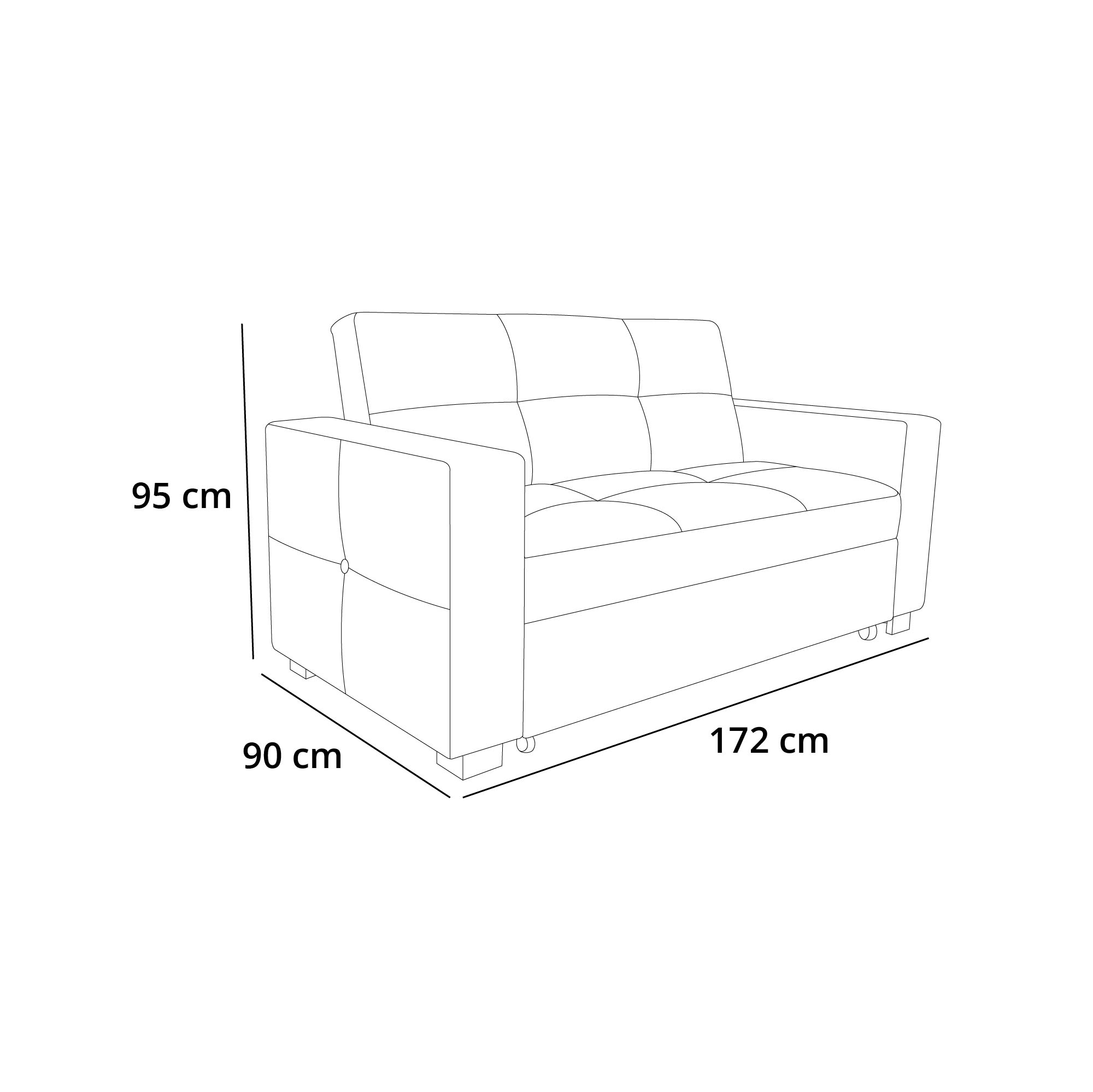 SOFA CAMA BARAKA HOME MADISON 2 PLZ - 6
