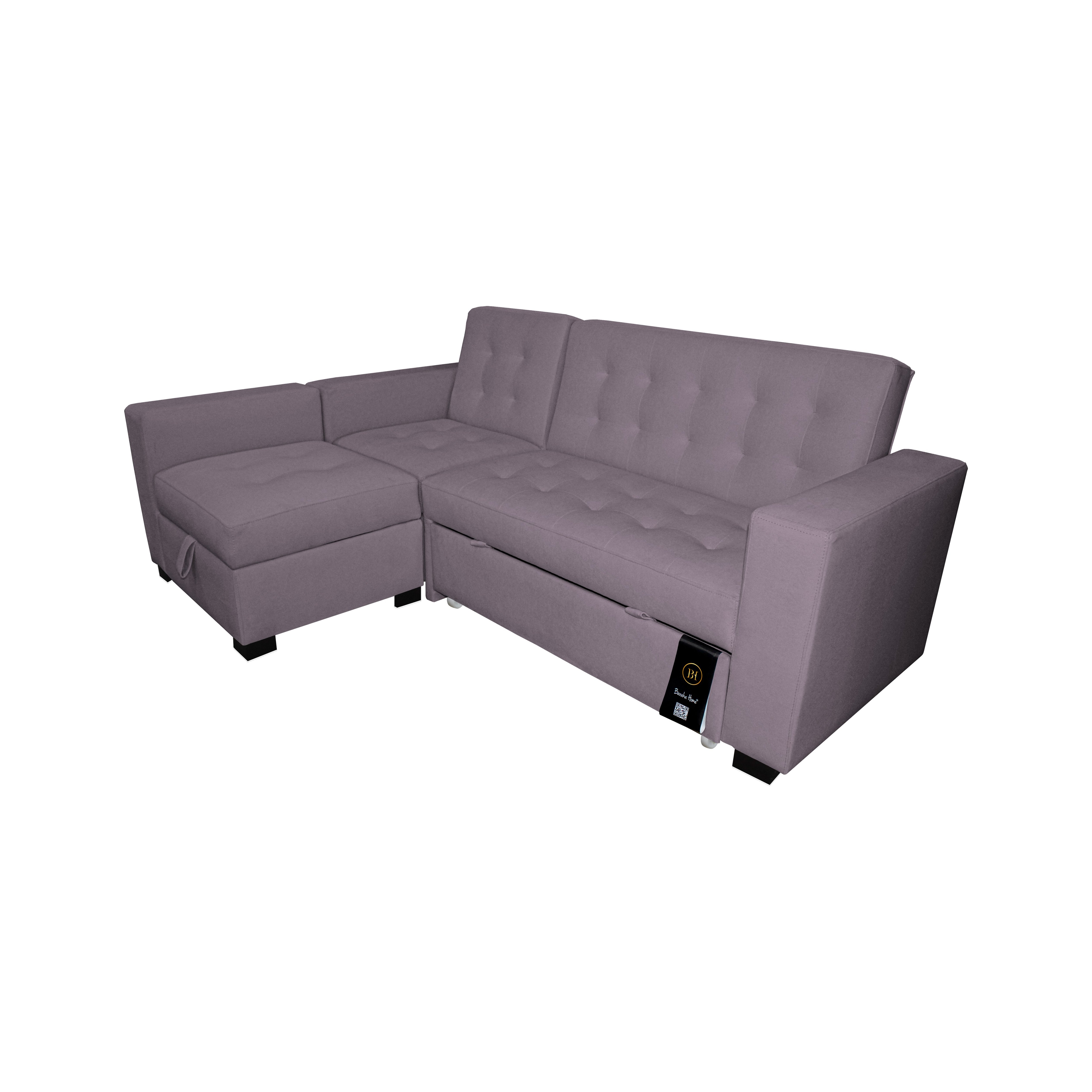 SOFA CAMA BARAKA HOME KAVALA 3 CUERPOS MULTIFUNCIONAL - 1