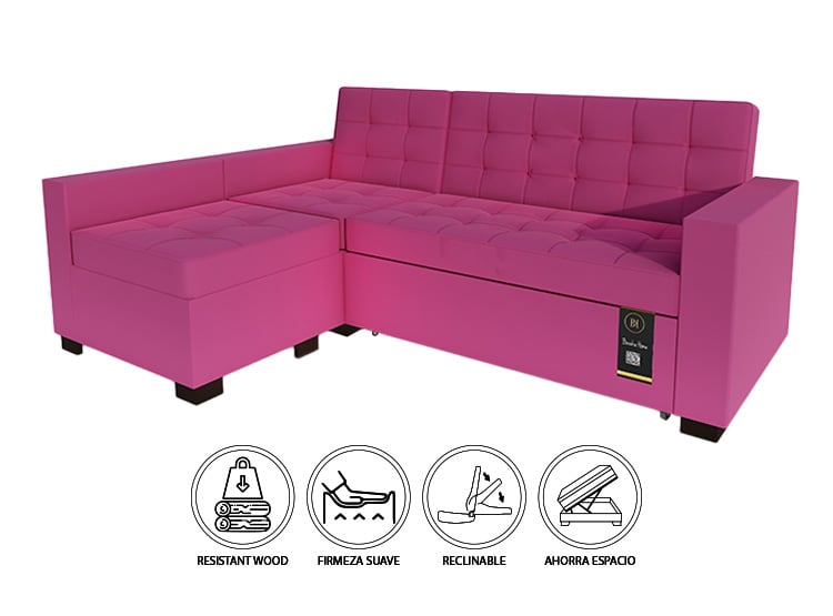 SOFA CAMA BARAKA HOME KAVALA 3 CUERPOS MULTIFUNCIONAL - 1