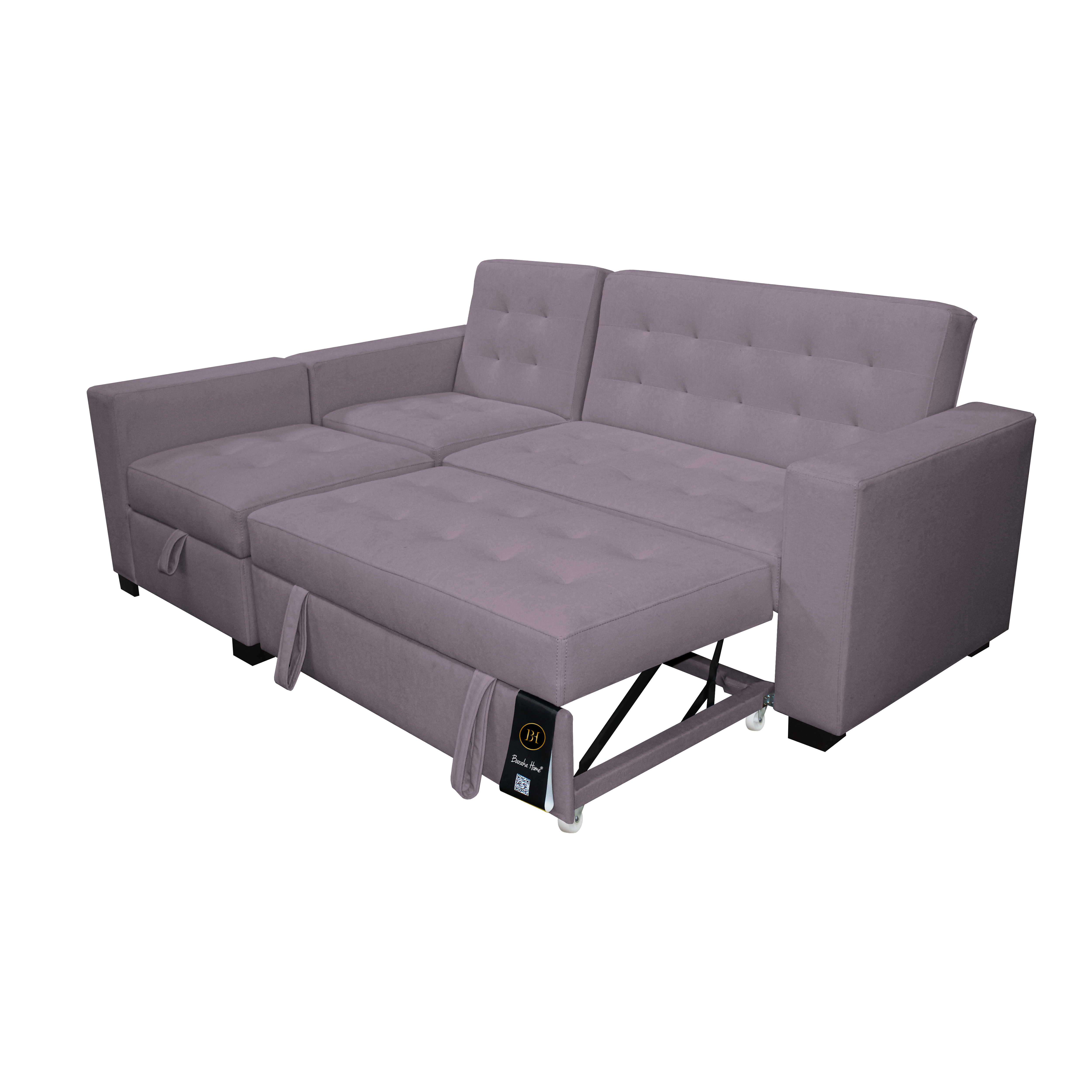 SOFA CAMA BARAKA HOME KAVALA 3 CUERPOS MULTIFUNCIONAL - 2