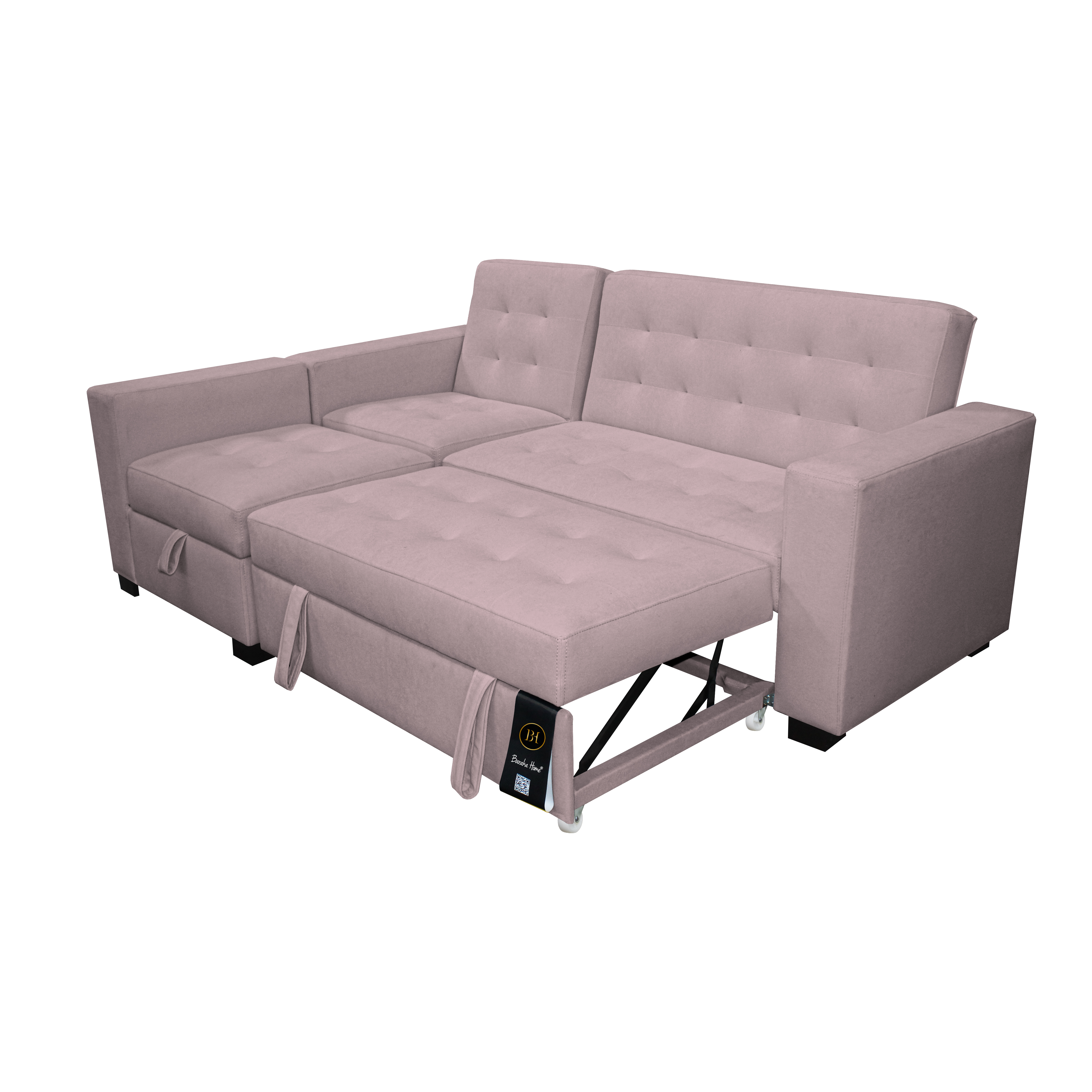 SOFA CAMA BARAKA HOME KAVALA 3 CUERPOS MULTIFUNCIONAL - 2