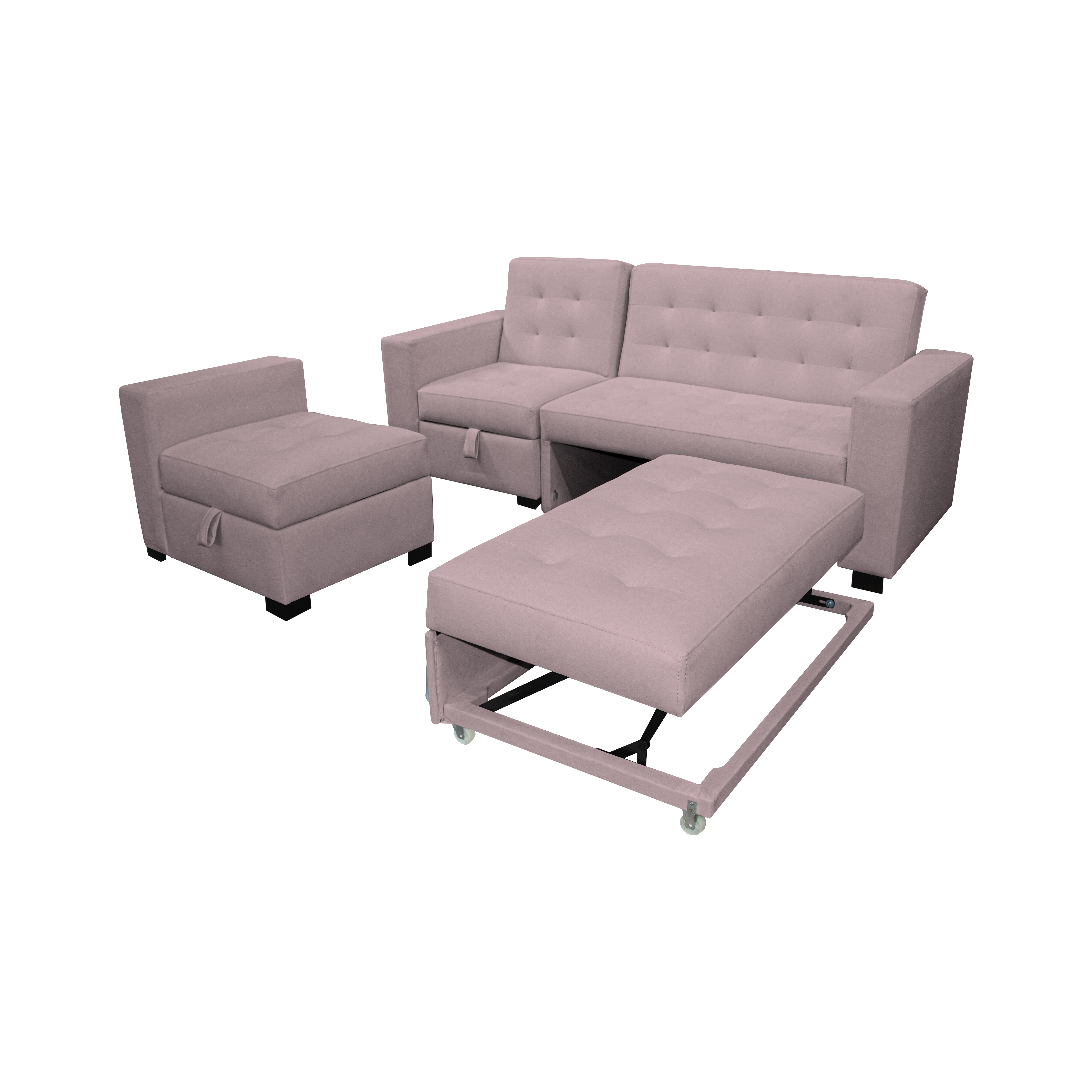 SOFA CAMA BARAKA HOME KAVALA 3 CUERPOS MULTIFUNCIONAL - 5