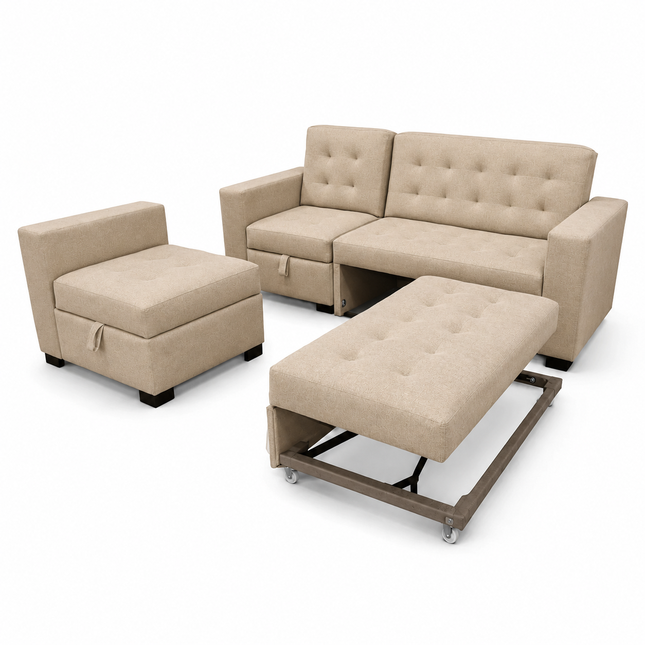 SOFA CAMA MULTIFUNCIONAL KAVALA 3 CUERPOS - 4