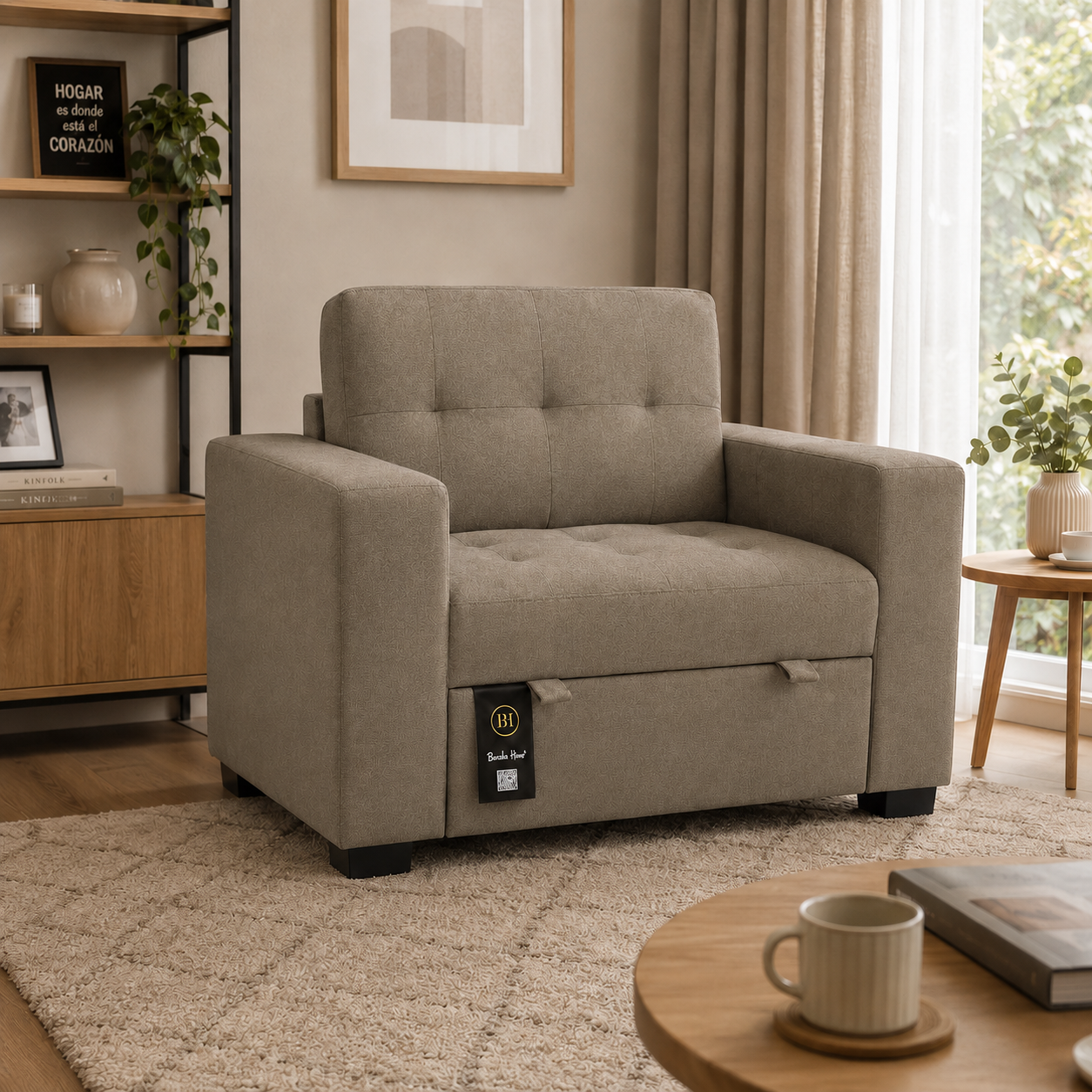SOFA CAMA BARAKA HOME MADISON 1 PLZ - 1