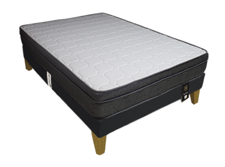 CAMA BARAKA HOME TURIN SLIM 2 PLAZAS + 2 ALMOHADAS - 1