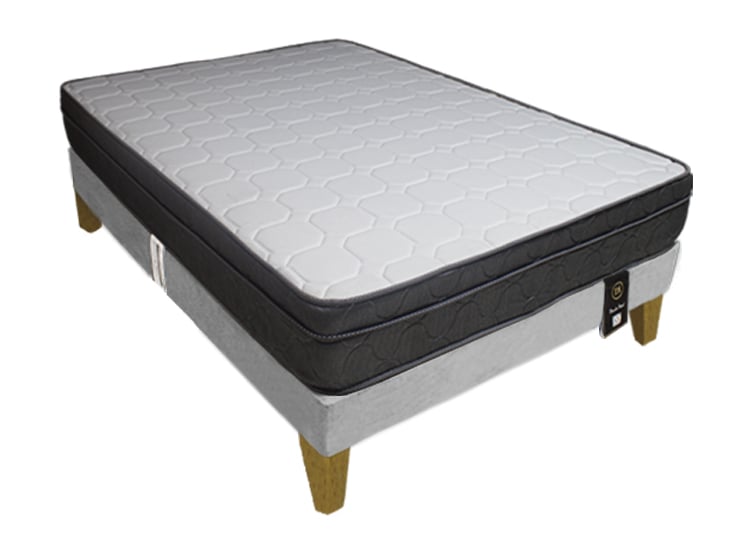 CAMA BARAKA HOME TURIN SLIM 2 PLAZAS + 2 ALMOHADAS - 1