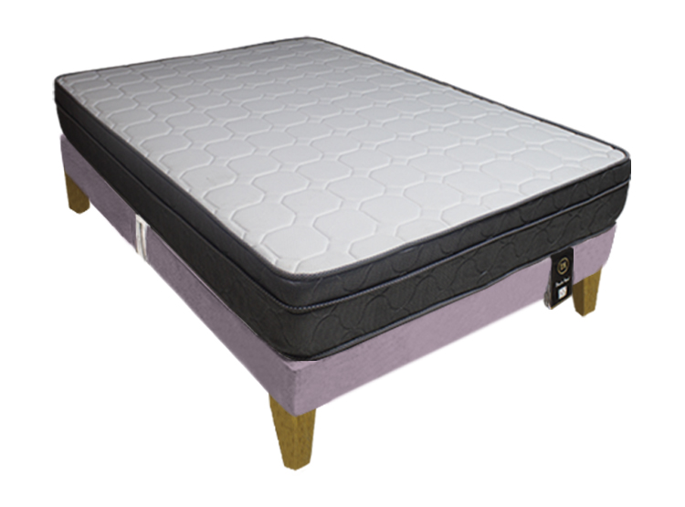 CAMA BARAKA HOME TURIN SLIM 2 PLAZAS + 2 ALMOHADAS - 1