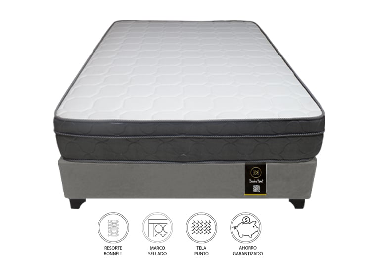 CAMA BARAKA HOME TURIN 1.5 PLAZAS + 1 ALMOHADA - 2