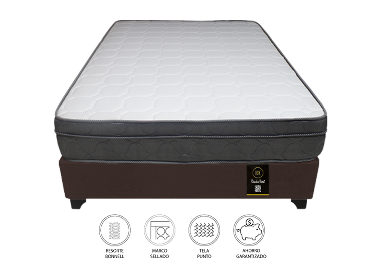 CAMA BARAKA HOME TURIN 1.5 PLAZAS + 1 ALMOHADA - 2