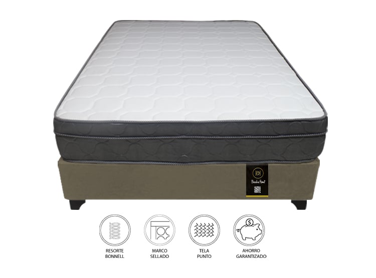 CAMA BARAKA HOME TURIN 1.5 PLAZAS + 1 ALMOHADA - 2