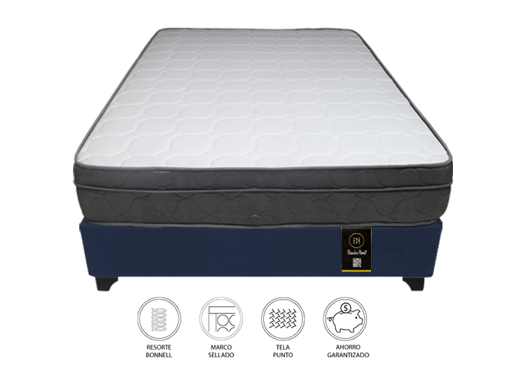 CAMA BARAKA HOME TURIN 1.5 PLAZAS + 1 ALMOHADA - 2